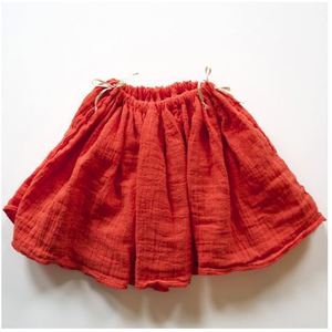 Gauze Skirt (raspberry)