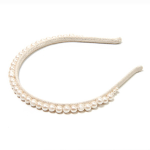 [재입고]Narrow Pearl Hairband