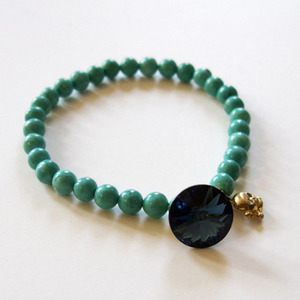 Skull Bracelet (Turquoise)