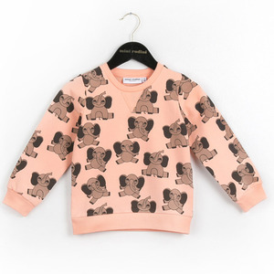 Elephant Sweatshirt (pink)