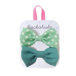 Bow Clips (green)