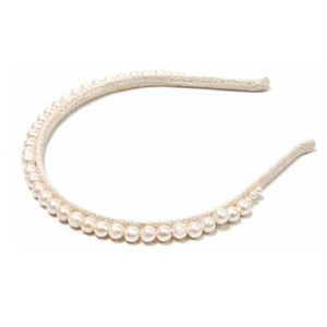 Narrow Pearl Hairband