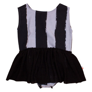 Baby Dress (black stripe)