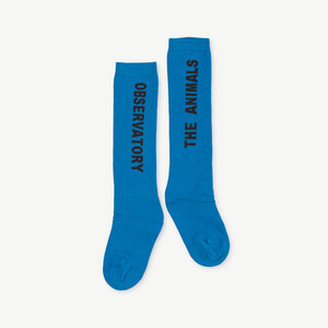 Worm Socks (electric blue)