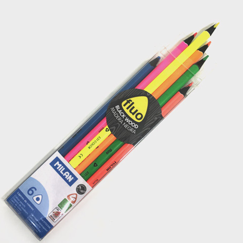 [6차재입고]Black Wood Fluo Pencils