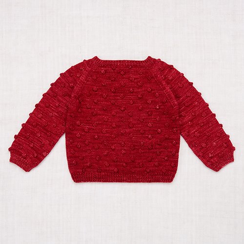 Popcorn Sweater (berry)