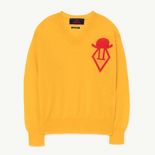 [4/6/10y]Logo Toucan Sweater 1017_099 (yellow)