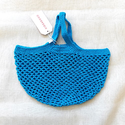 Mini Crochet Bag (cobalt)