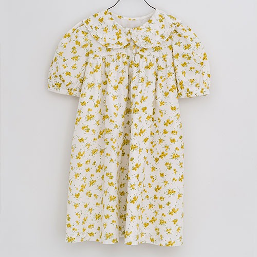 [6/7y]Althea Dress (buttercup floral)