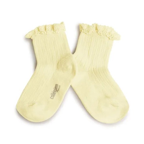 Lili Lace Ankle Socks #039 Vanille