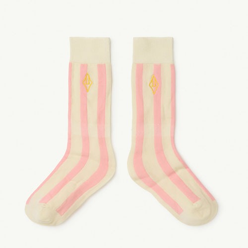 Hen Socks pink stripe 21157-075