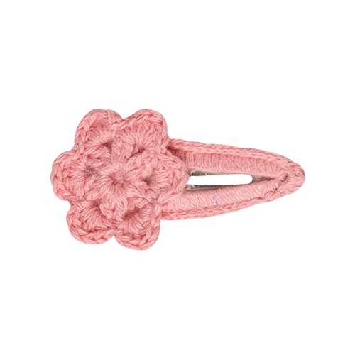 Petal Crochet Clip (pink)