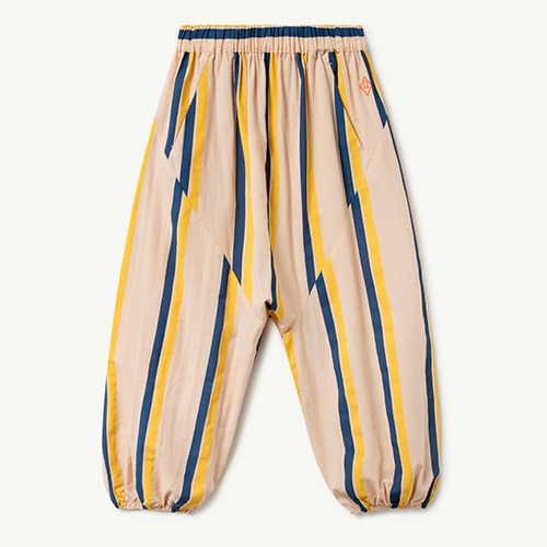 [6/8y]Buffalo Pants beige stripes 22094-253-AA