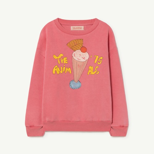 [12y]Bear Sweatshirt pink icecream 22003-277-EB