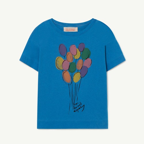 [2y]Rooster Tshirt blue balloons 22001-227-EF