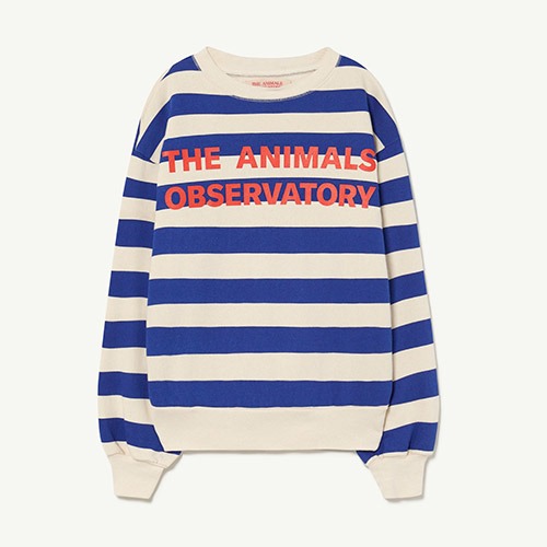 [3y]Bear Sweattshirt stripe 22137-036-AO