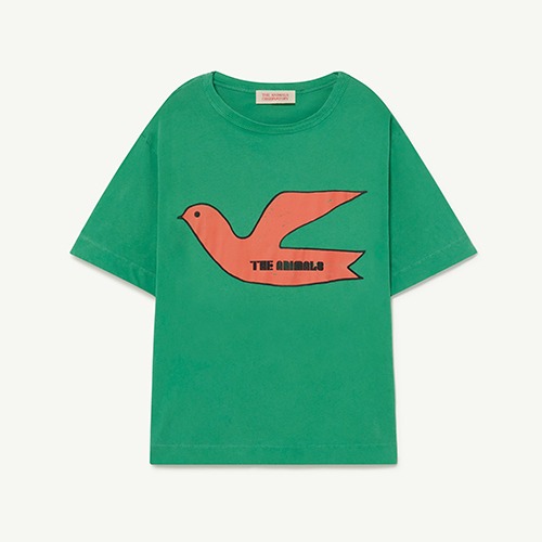 [2/3y]Rooster Oversized Tshirt green 23002-028-BP
