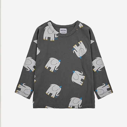 Elephant all over long sleeve T-shirt #10