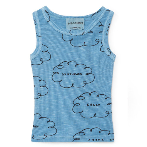 Baby Tanktop Clouds #156
