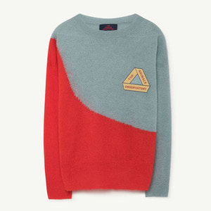 [2/3/8y]Bull Sweater (blue triangle)