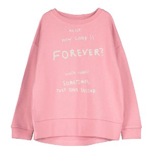 Ralaxed Sweatshirt (love forever pink)