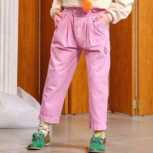 [12y]Camel Trousers 1360_129 (pink logo)
