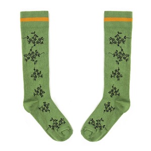 Daisy Socks (green)