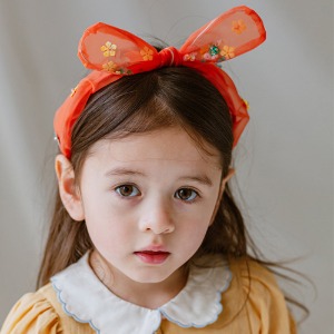 [재입고]Eva Hairband (dreaming orange)