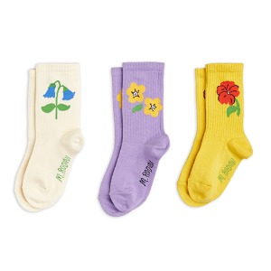 Snow Flowers Socks (3 in pack)