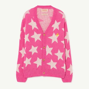 Stars Racoon Cardigan pink 22138-186-CE