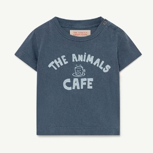 Rooster Baby Tshirt  Navy The Animals 22117-161-BI