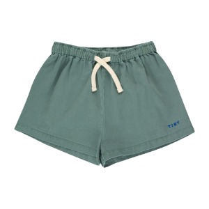 Solid Light Teal Shorts #230