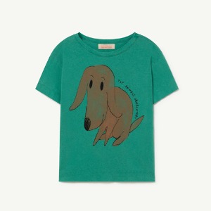 [10/12y]Rooster Tshirt green dog 22001-206-EK