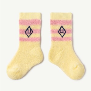 Skunk Baby Socks soft yellow 22122-217-AX