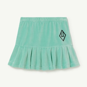 Velvet Bird Skirt turquoise 22016-280-AX