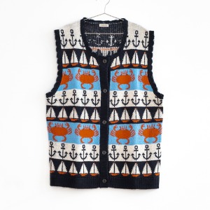 Sailor Knitted Adult Gilet