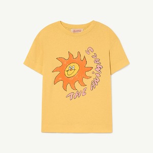 Rooster Tshirt yellow 23001-247-BH