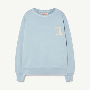 [재입고]Bear Oversize Sweatshirt blue 23010-256-BZ