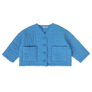 TB Quilted Jacket blue