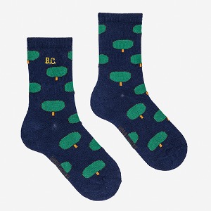 Green Tree long socks #35