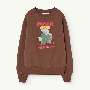 Bear Sweatshirt brown 24003-093-AK