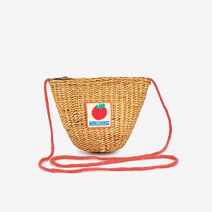 Tomato Raffia Handbag #41
