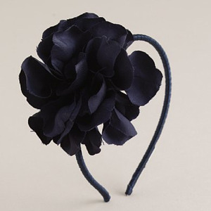 Flower Headband (navy)