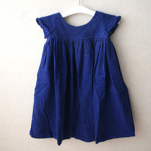 Bonton Velvet Dress (blue marine) 