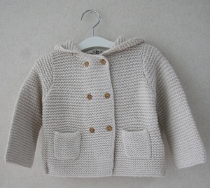 Bonton BB Knitted Stitched Jacket (ivory) 