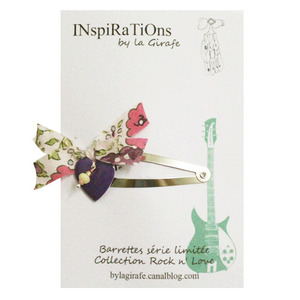 INspiRaTiOns by la Girafe Heart Pin (purple) 