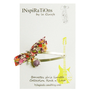INspiRaTiOns by la Girafe Leaf Pin (purple)