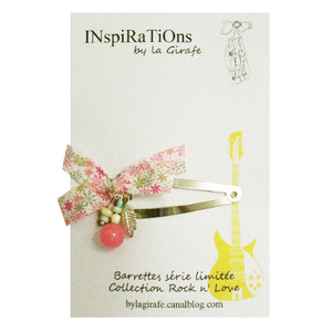 INspiRaTiOns by la Girafe Leaf Pin (pink)