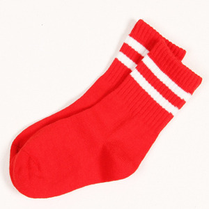 50%_Stripe Socks (red)