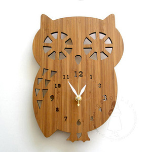 Buddy Owl Wall Clock